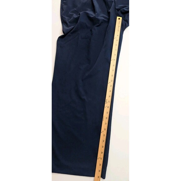Loft Peyton Trouser Pants in Bi-Stretch Navy Blue Size 10 - Picture 6 of 11